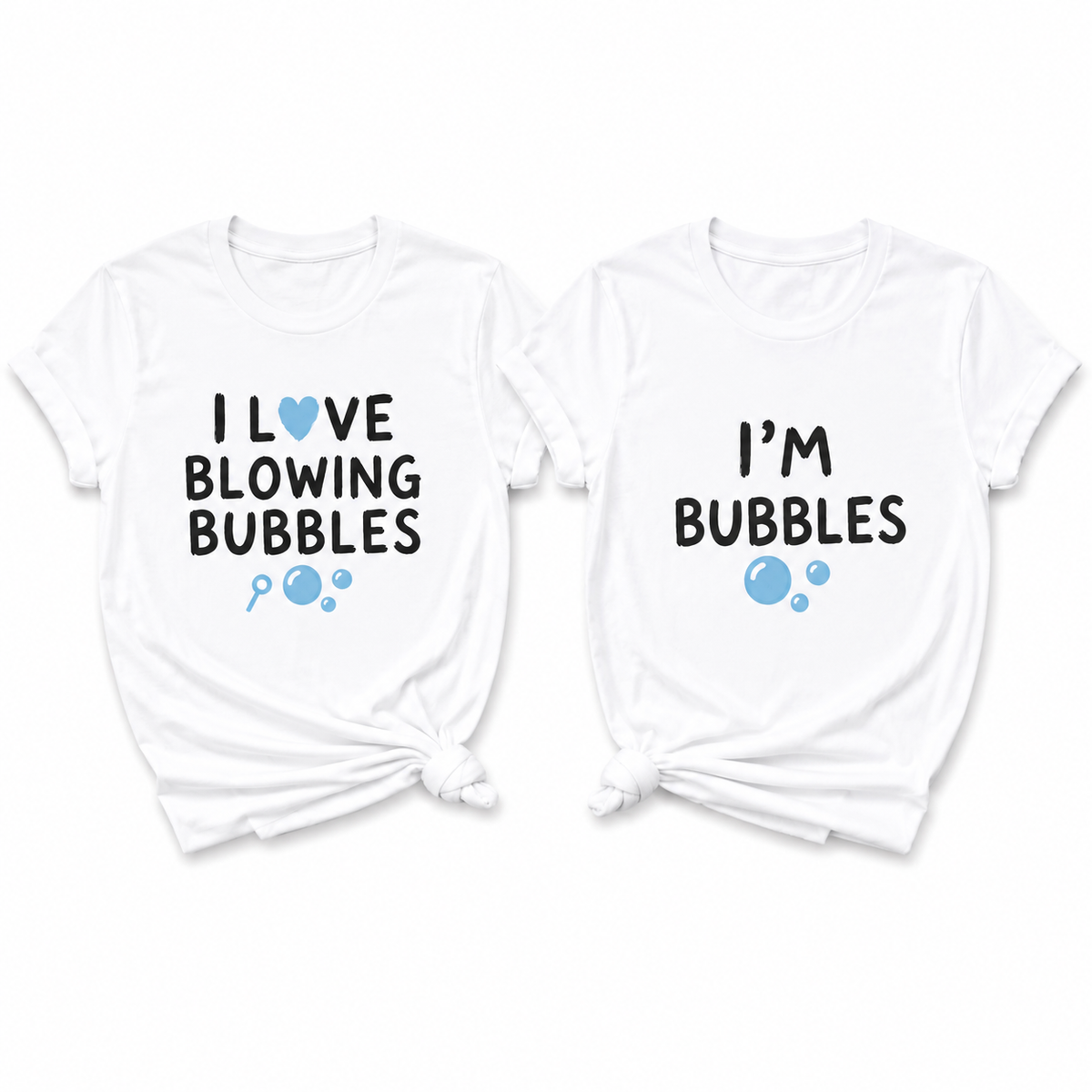 Bubbles Set - Men and Women's Shirts